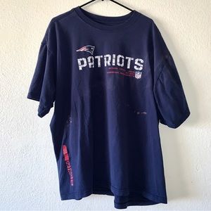 Mens Reebok NFL Patriots Shirt (2XL)